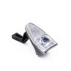 Luce frontale LED marca Spanninga modello HL1900/36DC per E-BikeCompatibile con Argento Foldable E-bike PIUMA / Argento Foldable