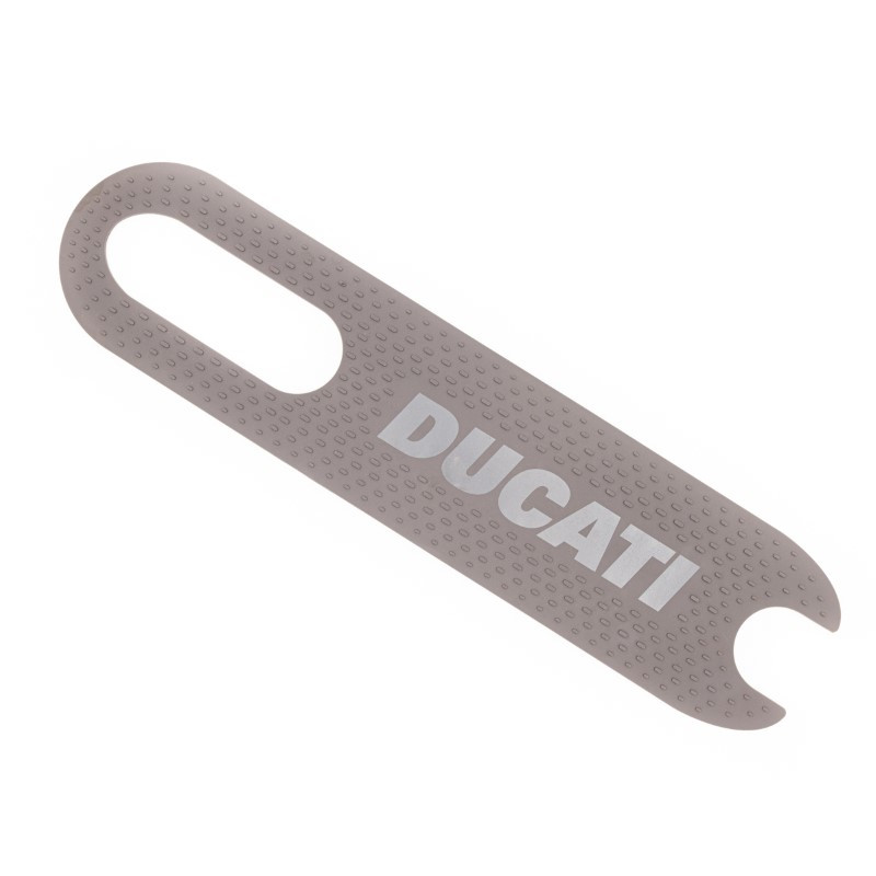 Pedana Antiscivolo Adesiva per Monopattino Elettrico Ducati PRO-1 PLUS/+ Pro I Evo - Logo GRIGIO Ducati