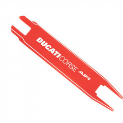 Pedana colore Rosso Antiscivolo Adesiva per Monopattino Elettrico Ducati Corse Air