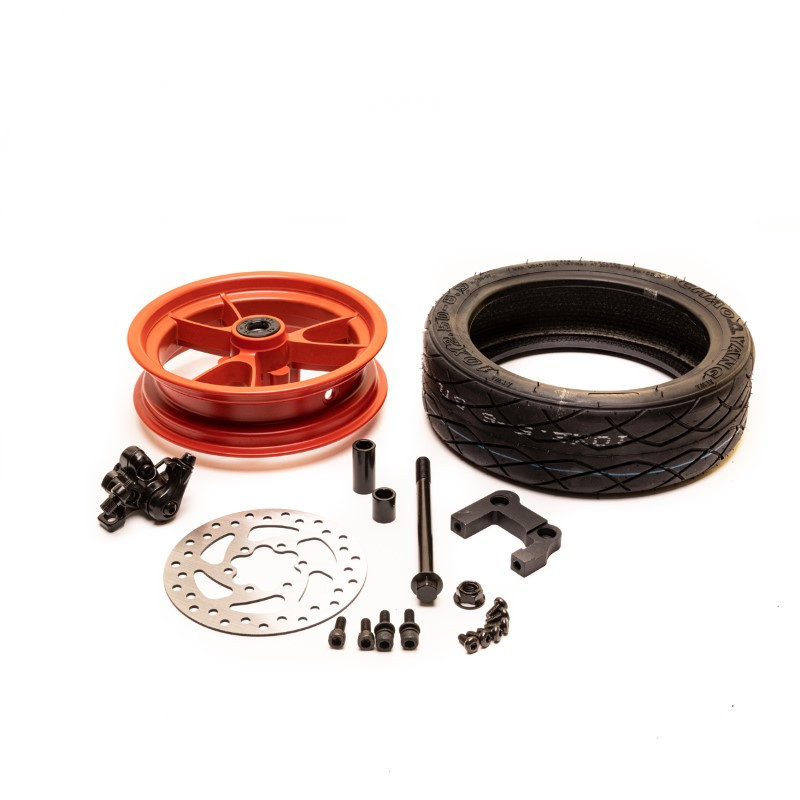 Kit Ruota con Pneumatico e Freno completo per Monopattino Elettrico Aprilia E-SR1