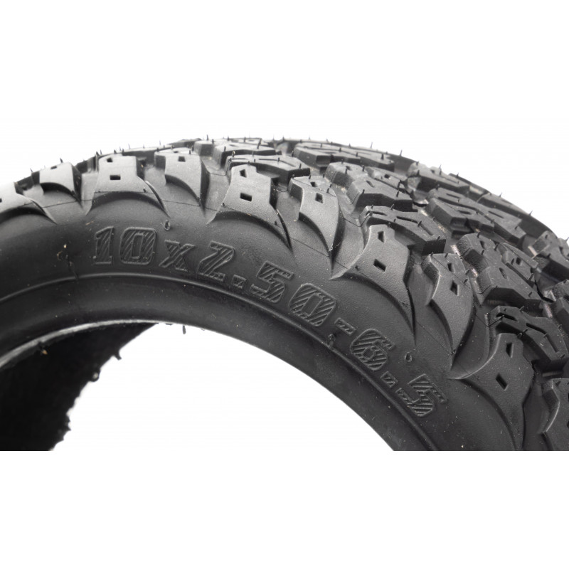 Pneumatico Tubeless 10 Pollici Per Scooter Elettrico - Gomma Antiscivolo E Antideflagrante Con Valvola - 10x2-6.1