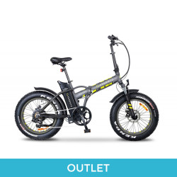 Argento Mini Max Fat eBike Pieghevole Vers. 2020