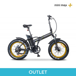 Argento Mini Max + Fat eBike Pieghevole Vers. 2021