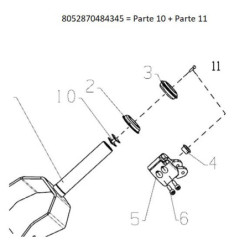 Componenti fissaggio piantone / forcella