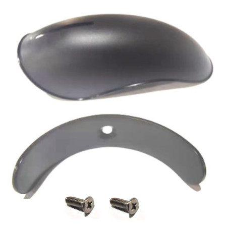 Cornice Porta Targa JDM In Plastica Nero Opaco - Adatta Per Auto USA/Canada (Anteriore O Posteriore) - 2