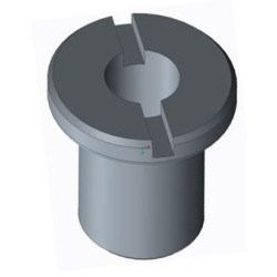 Componente piantone / inserimento Piantone foldabile_forcella